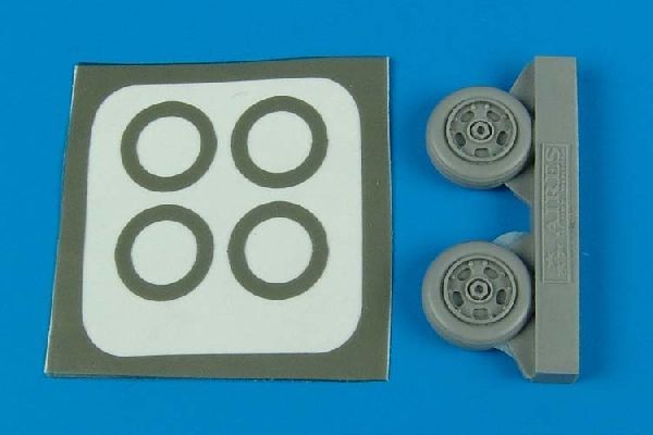 1:72 A-7A/B/E Corsair II wheels & paint masks