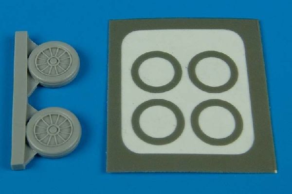 1:72 A-4 Skyhawk wheels & paint masks - (early version)