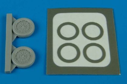 1:72 A-4 Skyhawk wheels & paint masks - (early version)