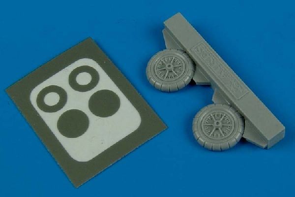 1:72 Bf 109E/F wheels & paint masks
