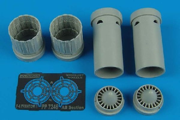 1:72 F-4E, F, G, J, S Phantom II exhaust nozzles