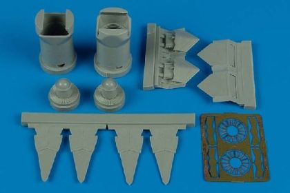 1:72 F/A-22A Raptor exhaust nozzles
