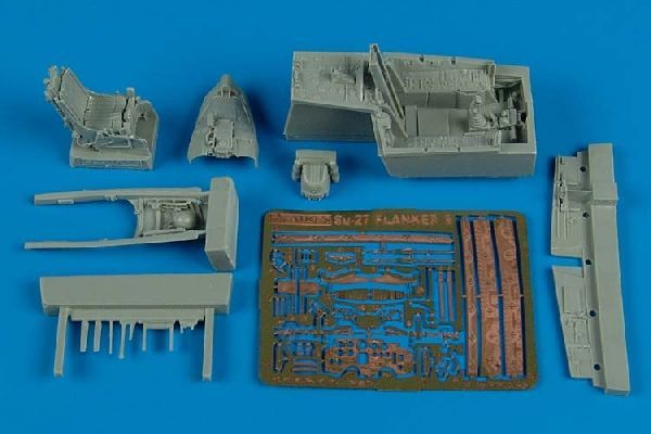 1:72 Su-27 Flanker B cockpit set