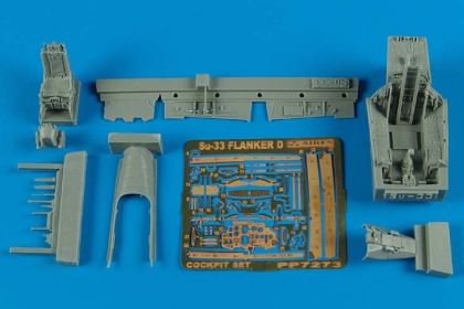 1:72 Su-33 Flanker D cockpit set