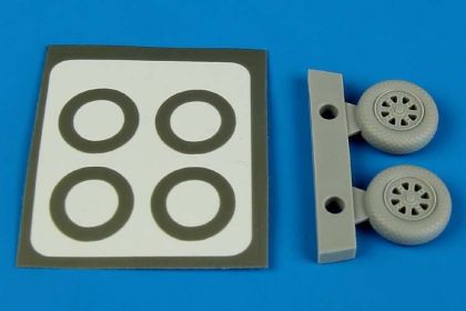 1:72 F6F Hellcat wheels & paint masks  (type A)