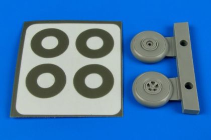 1:72 Hawker Typhoon wheels & paint masks