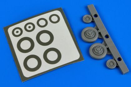 1:72 F-100 Super Sabre wheels & paint masks