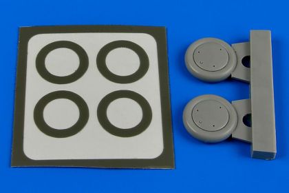 1:72 Gloster Gladiator wheels & paint masks