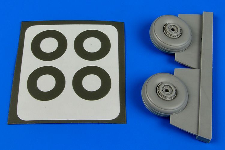1:72 C-47 Skytrain wheels & paint masks