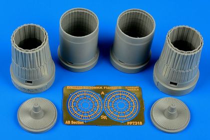 1:72 Su-30MKK Flanker G exhaust nozzles