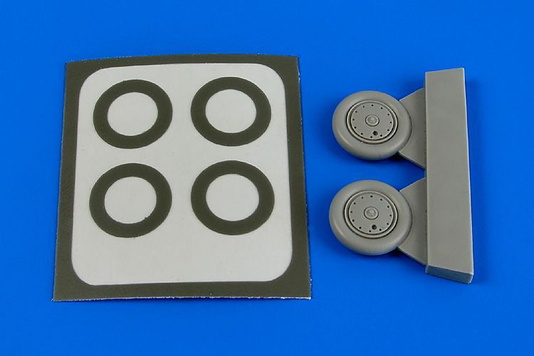 1:72 I-153 wheels & paint masks