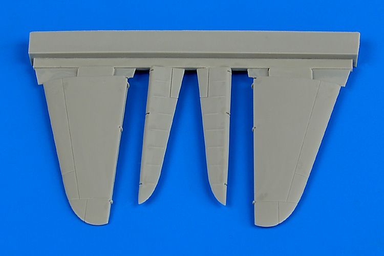 1:72 A6M2 Zero control surfaces