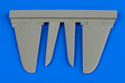1:72 A6M2 Zero control surfaces