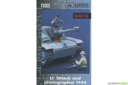 1:35 Lt. Straub and photographer 1944