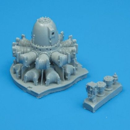 1:48 P-47D Thunderbolt engine