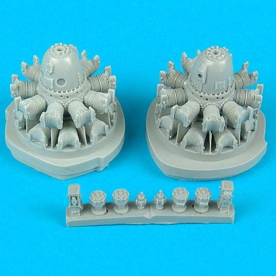 1:48 B-26 Marauder engines