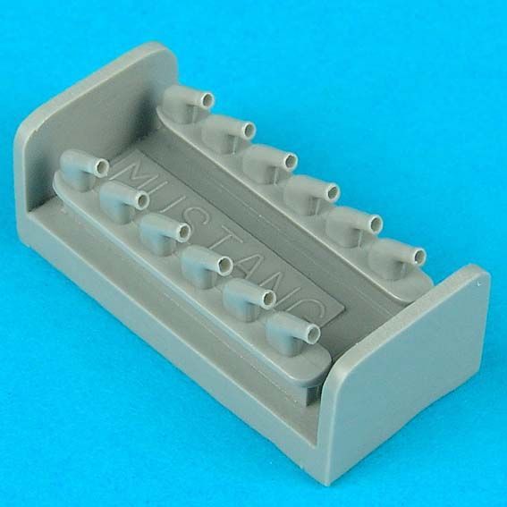 1:48 P-51D Mustang exhaust - type B