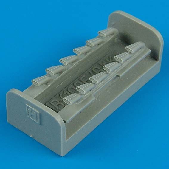 1:48 Bf 109F exhaust