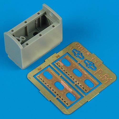 1:48 P-51D Mustang rear wheel well