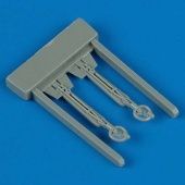 1:48 Spitfire Mk. IX control sticks