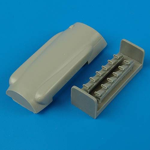 1:48 Spitfire Mk. XIV cowling and exhaust