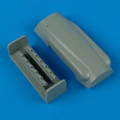 1:48 Spitfire Mk. XIV cowling and exhaust - round