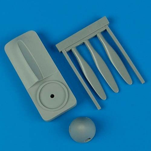 1:48 Spitfire Mk.I/Mk.V De Havilland propeller w/tool