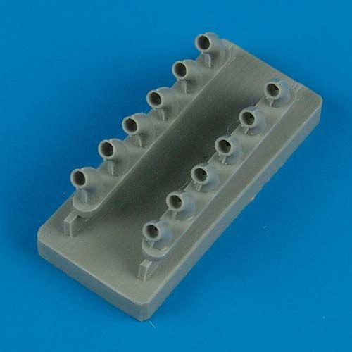 1:48 P-40B Warhawk exhaust