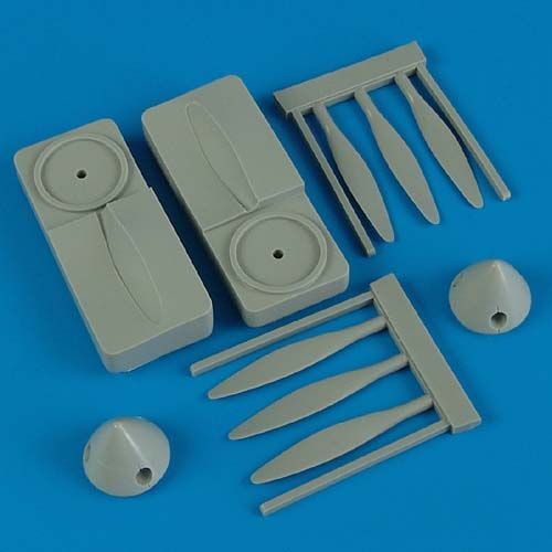 1:48 P-38 Lightning propeller w/tool