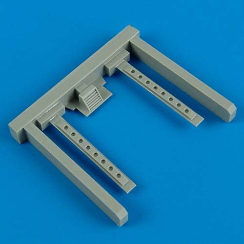 1:48 Bf 109E air intake & cover injection