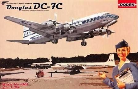 1:144 DC-7C Pan American Airways