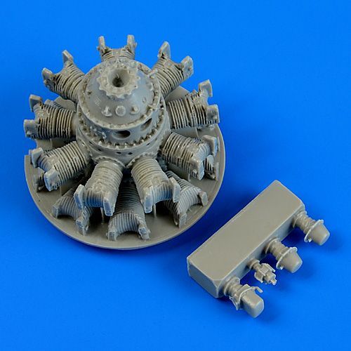 1:48 F4U-5 Corsair engine