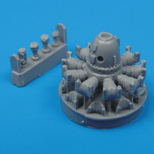 1:72 F4U-1 Corsair engine