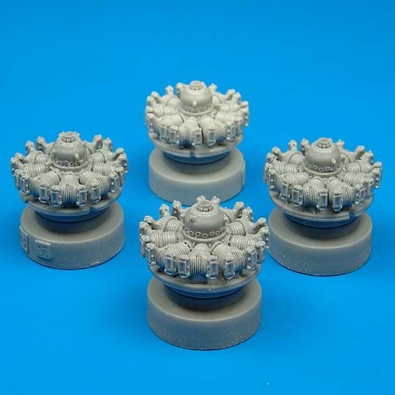 1:72 B-17F/G engines (for Hasegawa)