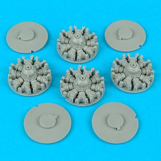 1:72 B-17 engines (for Academy)