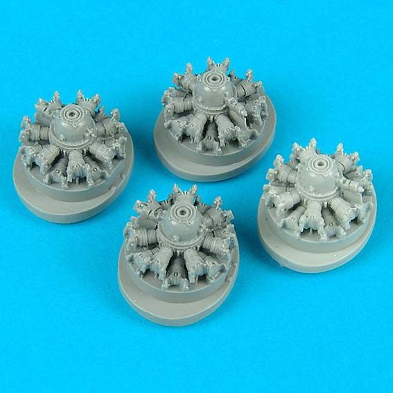 1:72 B-24 engines (for Academy)