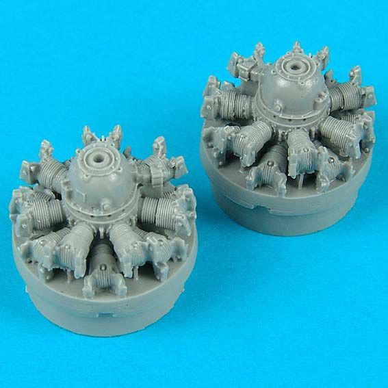1:72 C-47 Dakota engines (for Italeri)