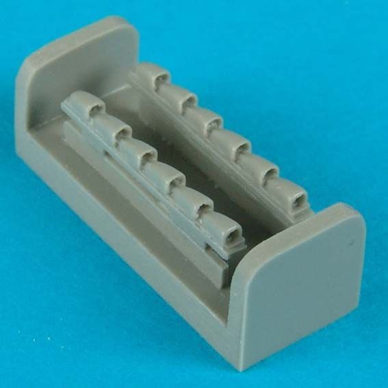 1:72 Bf 109G exhaust