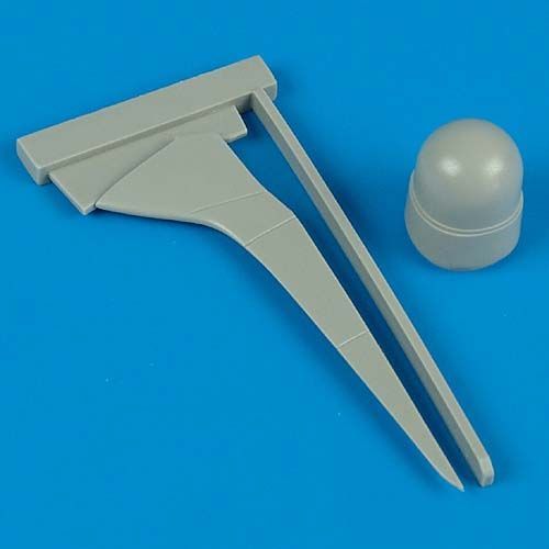 1:72 Beaufighter Mk X radar and tail fin