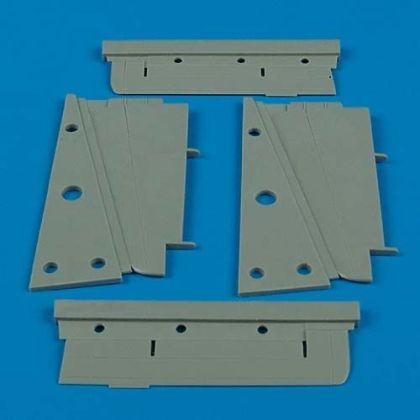 1:72 A-1 Skyraider horizontal stabilizers
