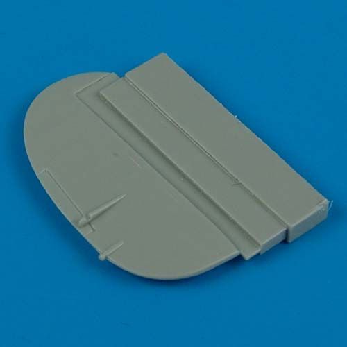1:72 Spitfire Mk.IX standart chord rudder