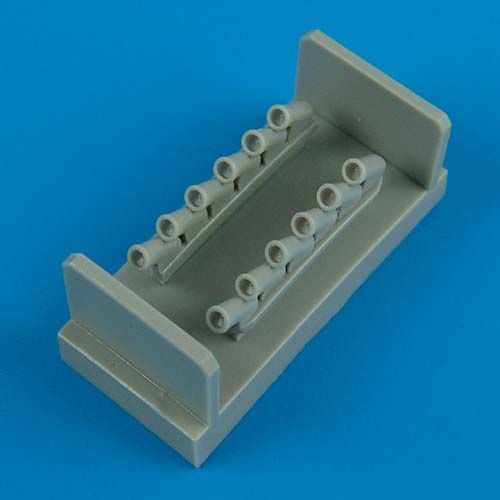 1:72 Spitfire Mk. IX exhaust - round