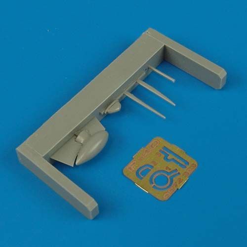 1:72 P-40 Warhawk pitot tube & antenna