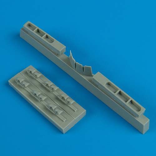 1:72 P-40M/N Warhawks exhaust & radiator flaps