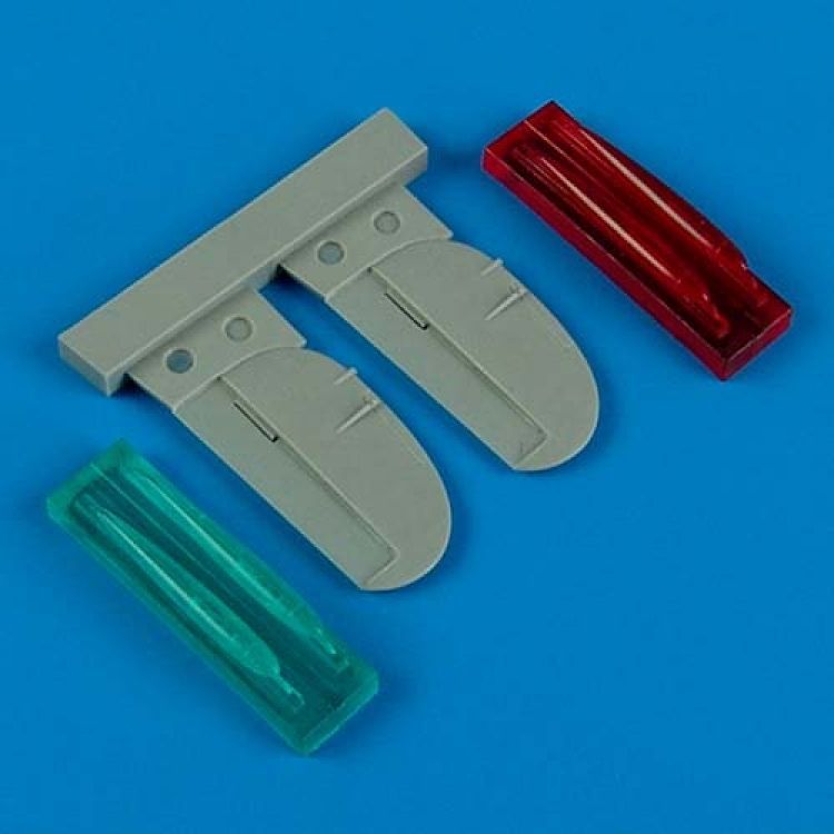 1:72 Spitfire Mk.IX position lights & rudder