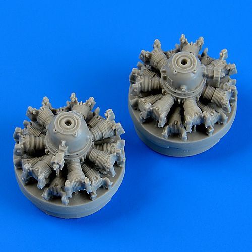 1:72 C-47 Skytrain engines
