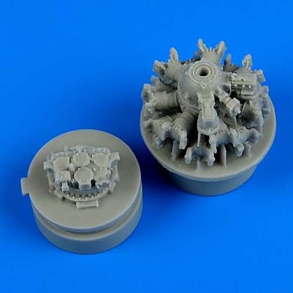 1:72 F4F-4 Wildcat engine