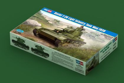 1:35 Soviet T-26 Light Infantry Tank Mod 1938