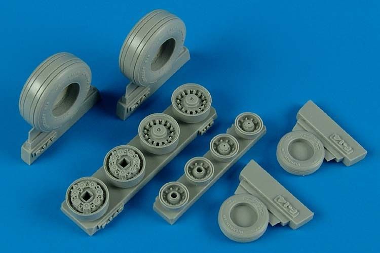 1:48 F-14B/D Tomcat weighted wheels