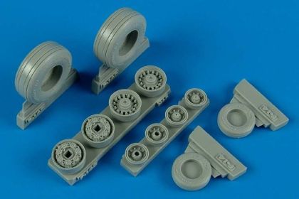 1:48 F-14B/D Tomcat weighted wheels